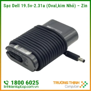 Sửa Sạc Laptop Dell 19.5V-2.31A Oval Kim Nhỏ