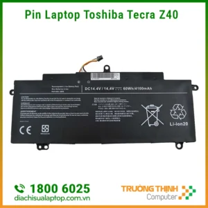 Địa Chỉ Sửa Pin Laptop Toshiba Tecra Z40 Giá Rẻ