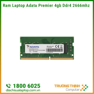 Sửa, Thay Ram Laptop Adata Premier 4gb Ddr4 2666mhz (Ad4s26664g19-Sgn)