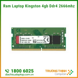 Sửa, Thay, Nâng Cấp Ram Laptop Kingston 4gb Ddr4 2666mhz (Kvr26s19s6/4)