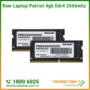 Sửa, Thay, Nâng Cấp Ram Laptop Patriot 4gb Ddr4 2666mhz