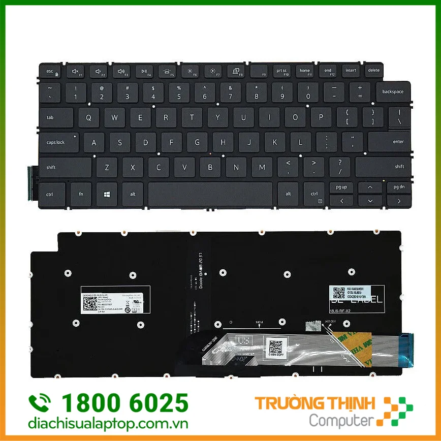 Bàn phím laptop Dell Vostro 3400 | Thay Lấy Liền