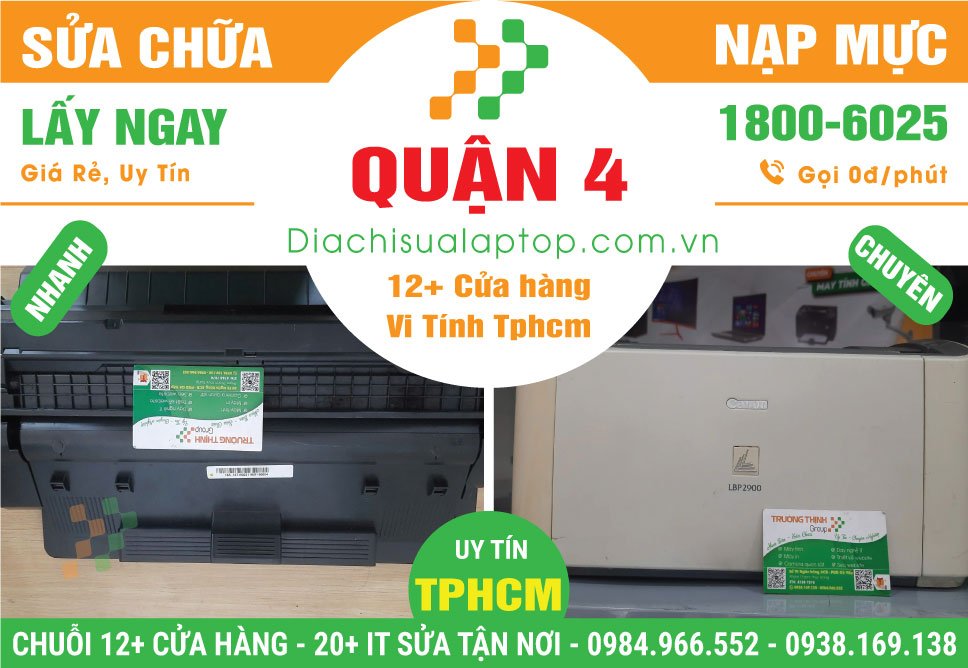 Sửa Máy In - Nạp Mực Máy In Giá Rẻ Tại Quận 4