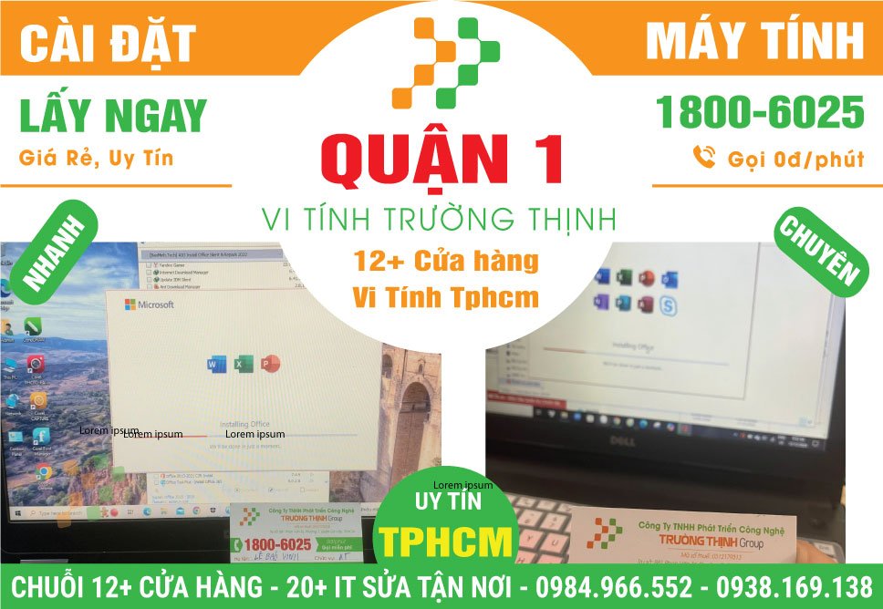 Cài Đặt Máy Tính PC, Laptop Giá Rẻ Tại Quận 1