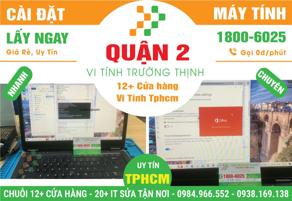 Cài Đặt Máy Tính PC, Laptop Giá Rẻ Tại Quận 2