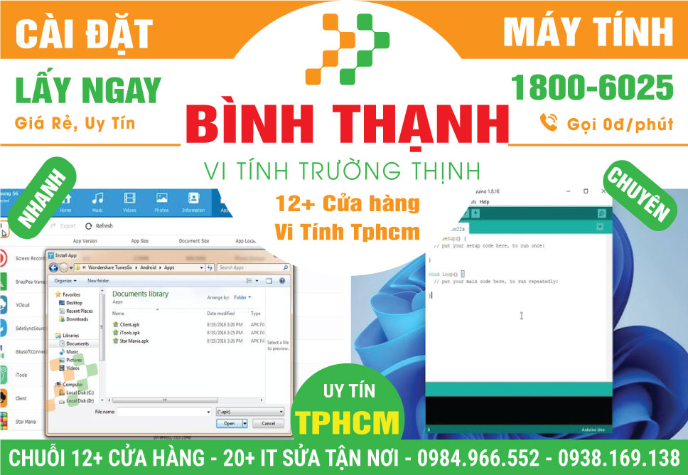 Cài Đặt Máy Tính PC, Laptop Giá Rẻ Tại Quận Bình Thạnh