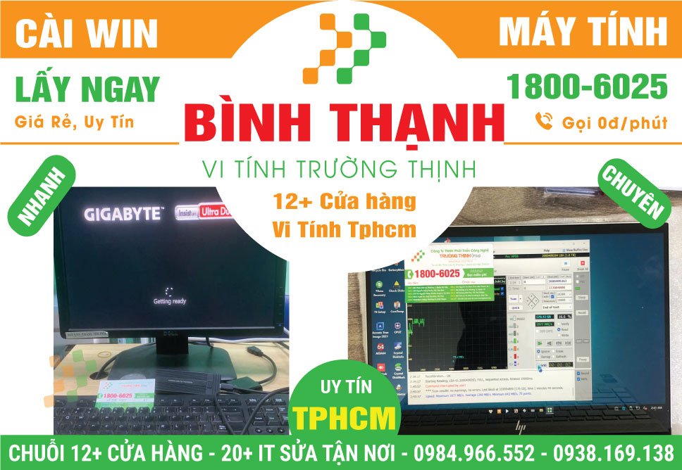 Địa Chỉ Cài Win Laptop, PC Giá Rẻ Tại Quận Bình Thạnh