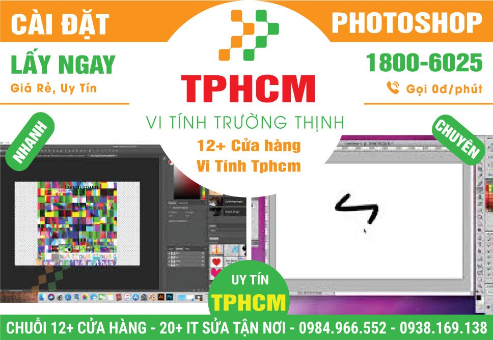 Dịch Vụ Cài Photoshop - Fix Lỗi Cài Đặt, Full Tính Năng