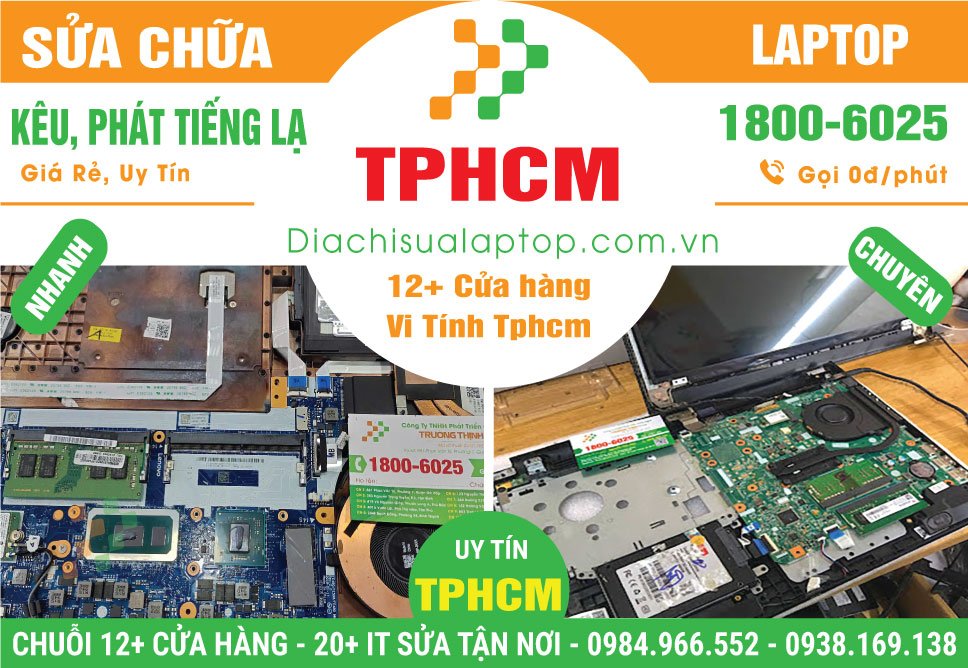 Sửa Chữa Máy kêu lạch cạch, phát tiếng lạ