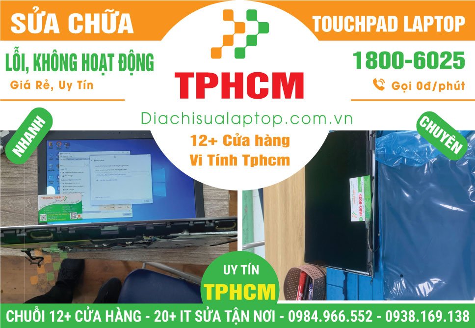 Sửa Chữa Touchpad không hoạt động