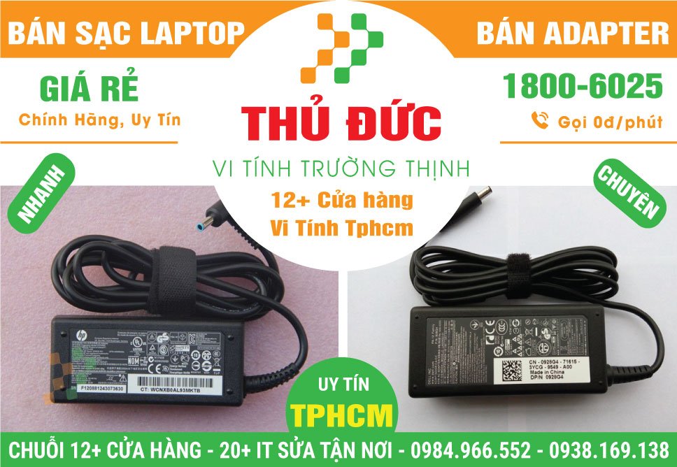 Bán Sạc Laptop Quận Thủ Đức