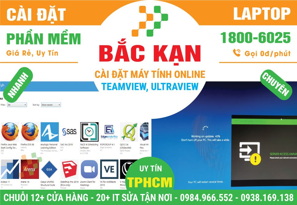 Cài Đặt Máy Tính Online Tại Bắc Kạn