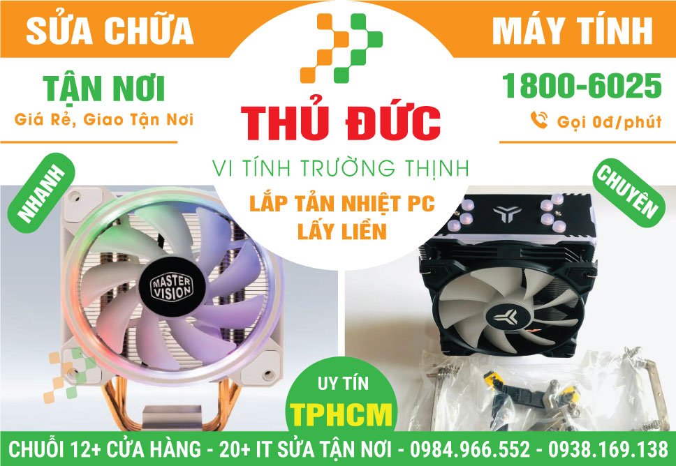 Lắp Tản Nhiệt PC Tại Quận Thủ Đức