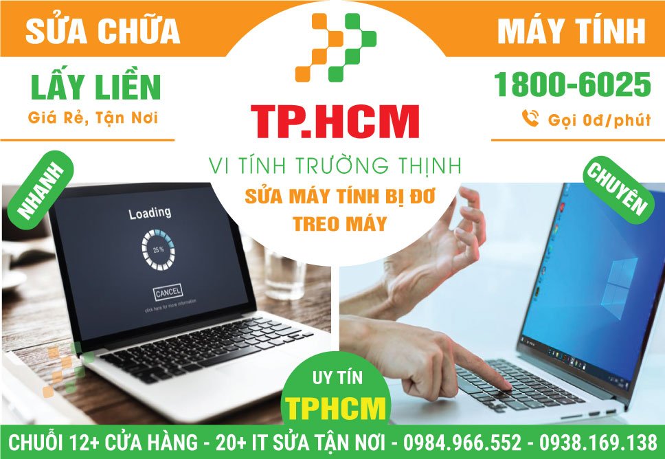 Dịch Vụ Sửa Máy Tính Bị Đơ TPHCM | Giá Rẻ, Tận Nơi
