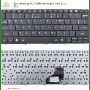 Thay Bàn Phím Laptop Acer Aspire One 521, 522 Chính Hãng - Uy Tín, Lấy Liền Tại Trường Thịnh