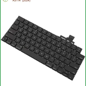 Thay Bàn Phím Laptop Apple Macbook Air M3 A3240, A3114 (2024) Zin Chính Hãng Lấy Liền