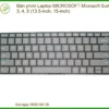 Thay Bàn Phím Laptop Microsoft Surface 3, 4, 5 (13.5-inch, 15-inch) Chính Hãng Lấy Ngay