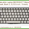 Thay Bàn Phím Laptop Microsoft Surface Book, Book 2, 3 (13.5-inch, 15-inch) Chính Hãng Lấy Liền