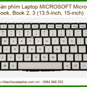 Thay Bàn Phím Laptop Microsoft Surface Book, Book 2, 3 (13.5-inch, 15-inch) Chính Hãng Lấy Liền