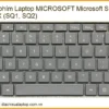 Thay Bàn Phím Laptop Microsoft Surface Pro X (sq1, Sq2) Chính Hãng – Lấy Liền Tại Tphcm