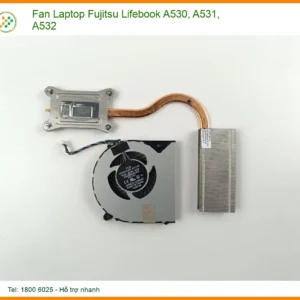 Fan Laptop Fujitsu Lifebook A530, A531, A532 Chính Hãng - Thay Lấy Ngay
