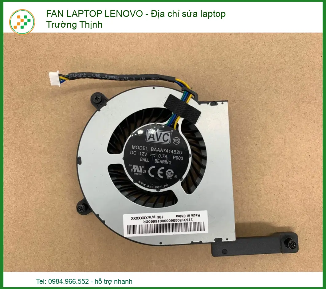 Dịch Vụ Sửa Chữa Và Thay Fan Laptop Lenovo Chuyên Nghiệp