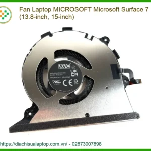 Thay Fan Laptop Microsoft Microsoft Surface 7 (13.8-inch, 15-inch) Zin Chính Hãng Lấy Liền