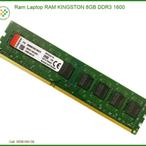 Nâng Cấp Ram Laptop Kingston 8gb Ddr3 1600 Tốc Độ Cao, Chính Hãng