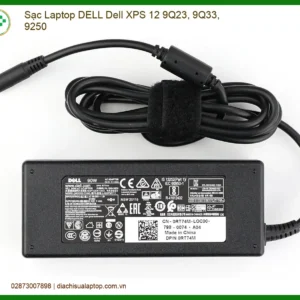 Sạc Laptop Dell Xps 12 9q23 9q33 9250 Chính Hãng - Thay Thế Lấy Liền Uy Tín