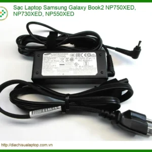 Sạc Laptop Samsung Galaxy Book2 Np750xed, Np730xed, Np550xed Zin Chính Hãng - Lấy Liền Tại Chỗ