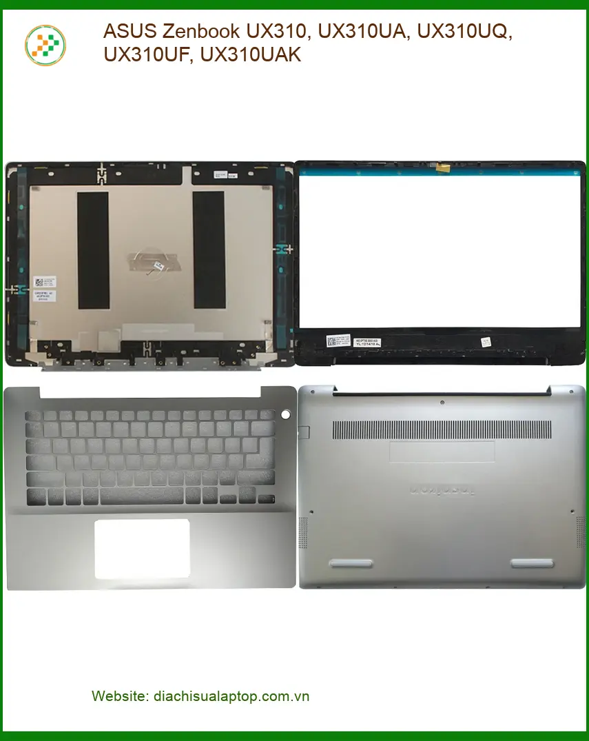 Vỏ Laptop ASUS Zenbook UX310 - Thay Vỏ Laptop Lấy Liền TPHCM