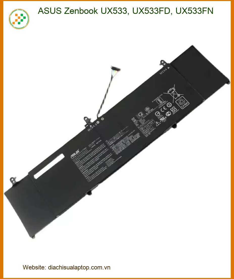 Pin Laptop ASUS Zenbook UX533, UX533FD, UX533FN - Thay Nhanh | Giá Tốt TPHCM