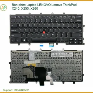 Bàn Phím Laptop Lenovo Lenovo Thinkpad X240, X250, X260 Zin - Thay Thế Uy Tín Tphcm
