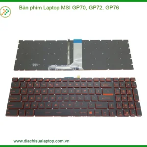 Bàn phím Laptop MSI GP70, GP72, GP76 - Thay Mới Chính Hãng, Lấy Liền Tại Địa chỉ sửa laptop