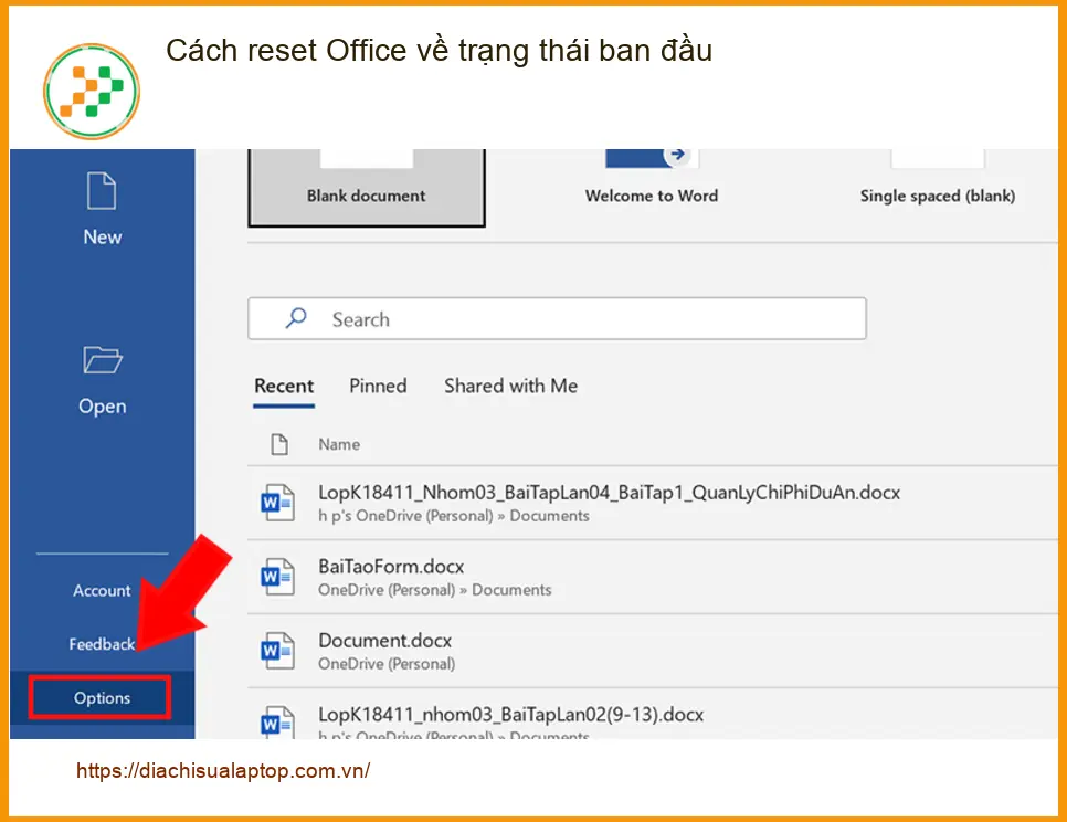 Văn phòng Cách reset Office về trạng thái ban đầu - Hướng dẫn tự xử lý tại nhà