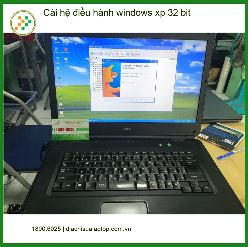 Anh Trung lo lắng tìm dịch vụ cài Windows XP 32 bit Quận Bình Tân uy tín