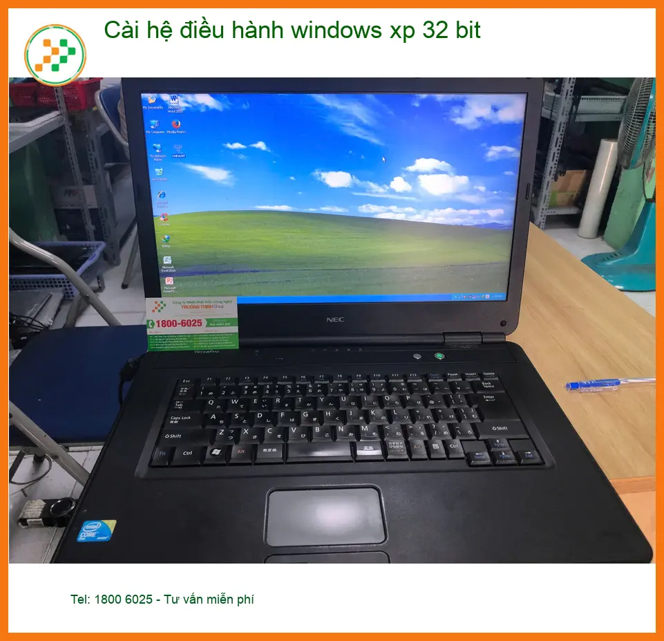 Anh Trung lo lắng tìm dịch vụ cài Windows XP 32 bit Quận Bình Tân uy tín ảnh thực tế 1