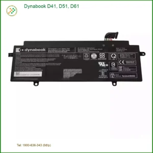 Pin Laptop Dynabook D41, D51, D61 - Thay Lấy Liền, Giá Tốt TPHCM