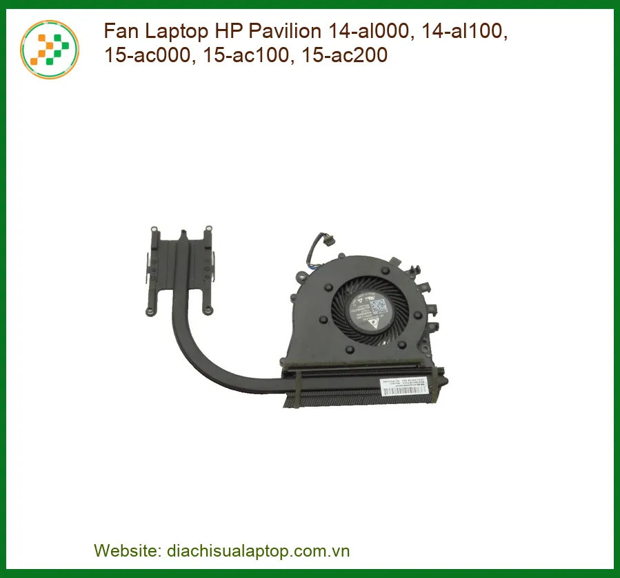 Quạt Laptop HP Pavilion 14-al000, 14-al100, 15-ac000, 15-ac100, 15-ac200 - Thay Thế, Sửa Chữa Lấy Liền, Chính Hãng Tại TP.HCM