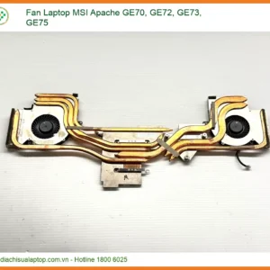Fan Laptop Msi Apache Ge70, Ge72, Ge73, Ge75 Zin Chính Hãng - Trung Tâm Sửa Chữa Lấy Ngay Tphcm