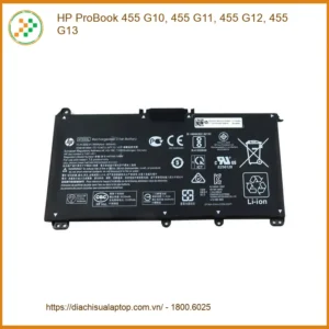 Pin Laptop HP ProBook 455 G10, G11, G12, G13 - Trung Tâm Uy Tín TPHCM Lấy Liền