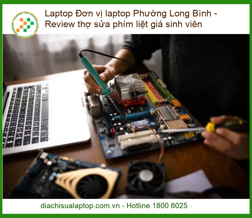 Laptop bị liệt phím tại Phường Long Bình - Địa chỉ sửa uy tín, giá sinh viên