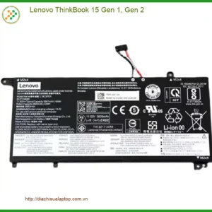 Pin Laptop Lenovo ThinkBook 15 Gen 1, 2 - Thay Nhanh TPHCM - Giá Rẻ