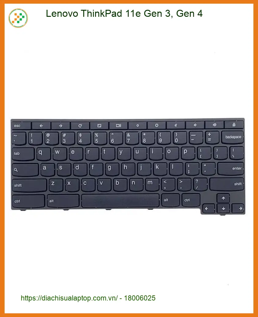 Bàn phím Laptop LENOVO ThinkPad 11e Gen 3, 4 - Sửa Laptop Nhanh TPHCM | Giá Tốt Nhất