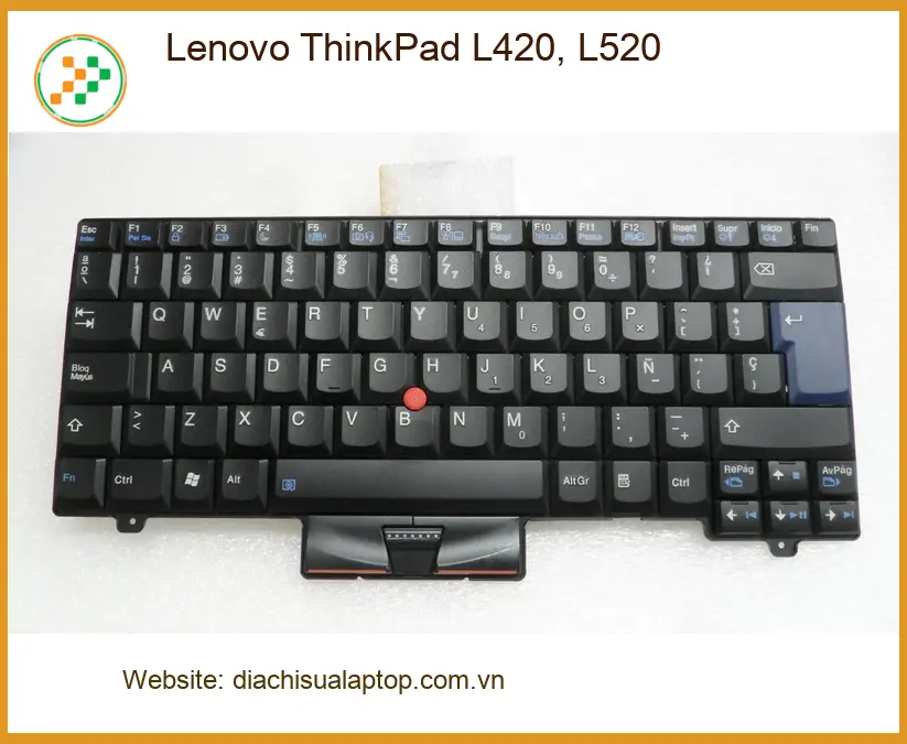 Bàn phím Laptop Lenovo ThinkPad L420, L520 - Sửa Lấy Liền Gần Đây