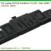 Pin Laptop APPLE MacBook Pro M3 / Max A2991 (16-inch, 2023) - Thay Lấy Ngay, Giá Tốt
