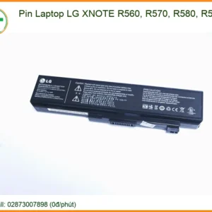 Pin Laptop LG XNOTE R560 R570 R580 R590 chính hãng - Dịch vụ thay lấy liền TPHCM