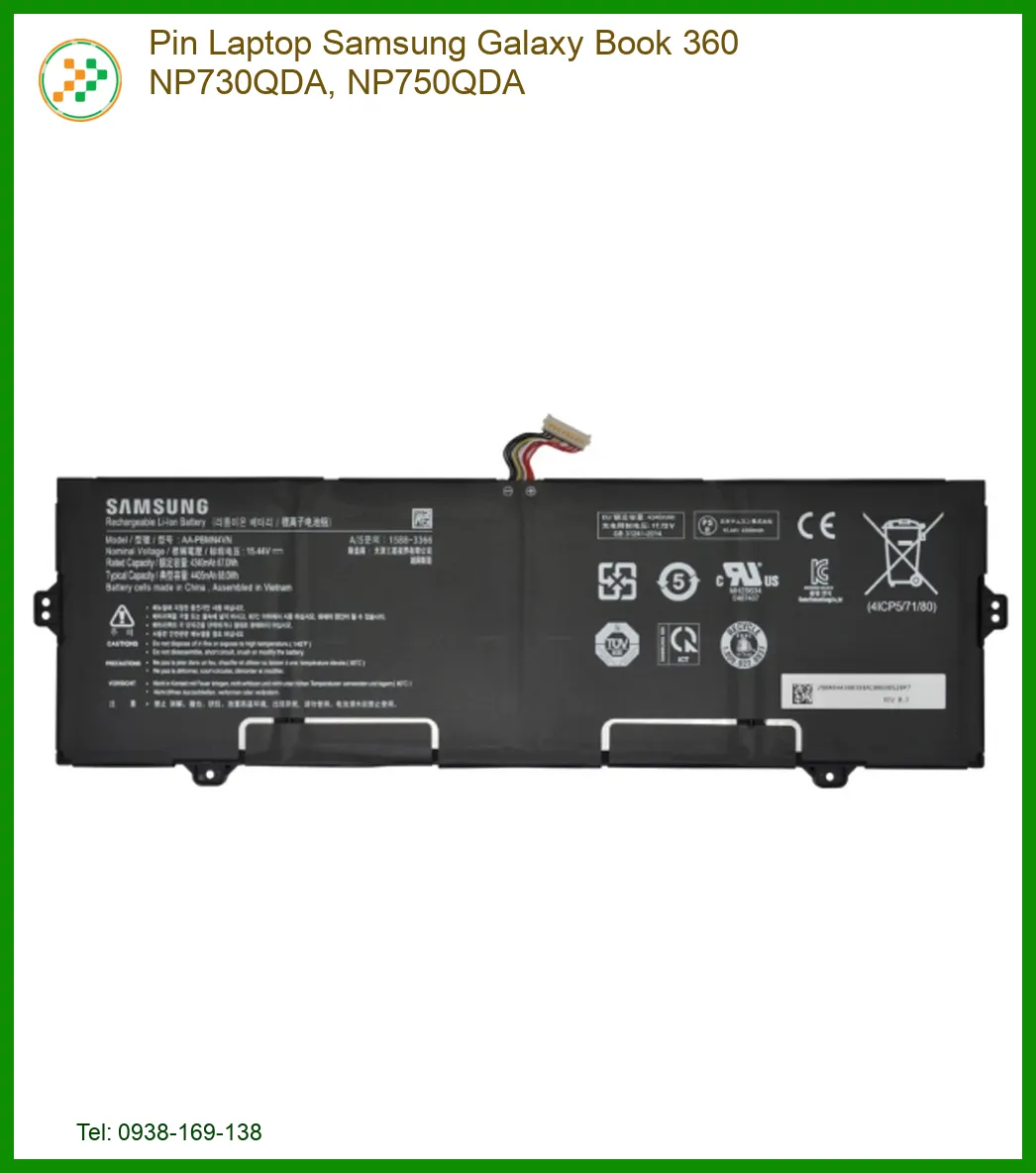 Pin Laptop Samsung Galaxy Book 360 NP730QDA, NP750QDA - Địa chỉ thay TPHCM