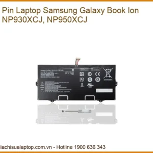 Pin Laptop Samsung Galaxy Book Ion Np930xcj, Np950xcj Zin Chính Hãng - Trung Tâm Thay Thế Lấy Liền Tphcm