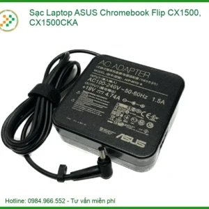 Sạc Laptop Asus Chromebook Flip Cx1500, Cx1500cka Zin Chính Hãng - Thay Thế Uy Tín Tphcm